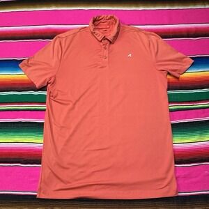 Apollo Performance Men's Coral Polo Shirt